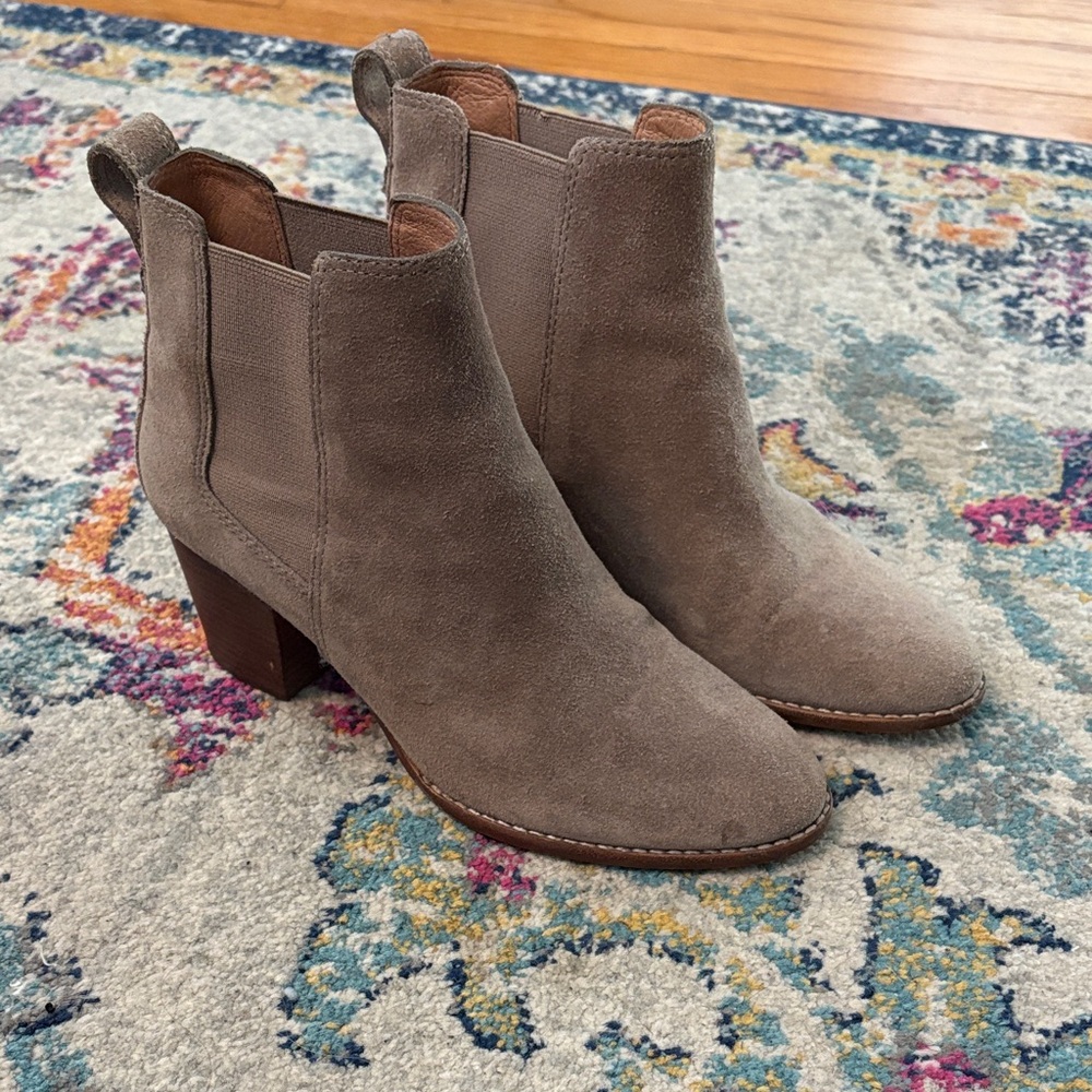 Madewell Regan Suede Ankle Boots